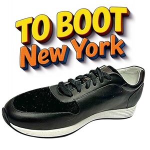 To Boot NY Adam Derrick New York Men’s AEGIS Leather Trainer Black 11 US EU 44